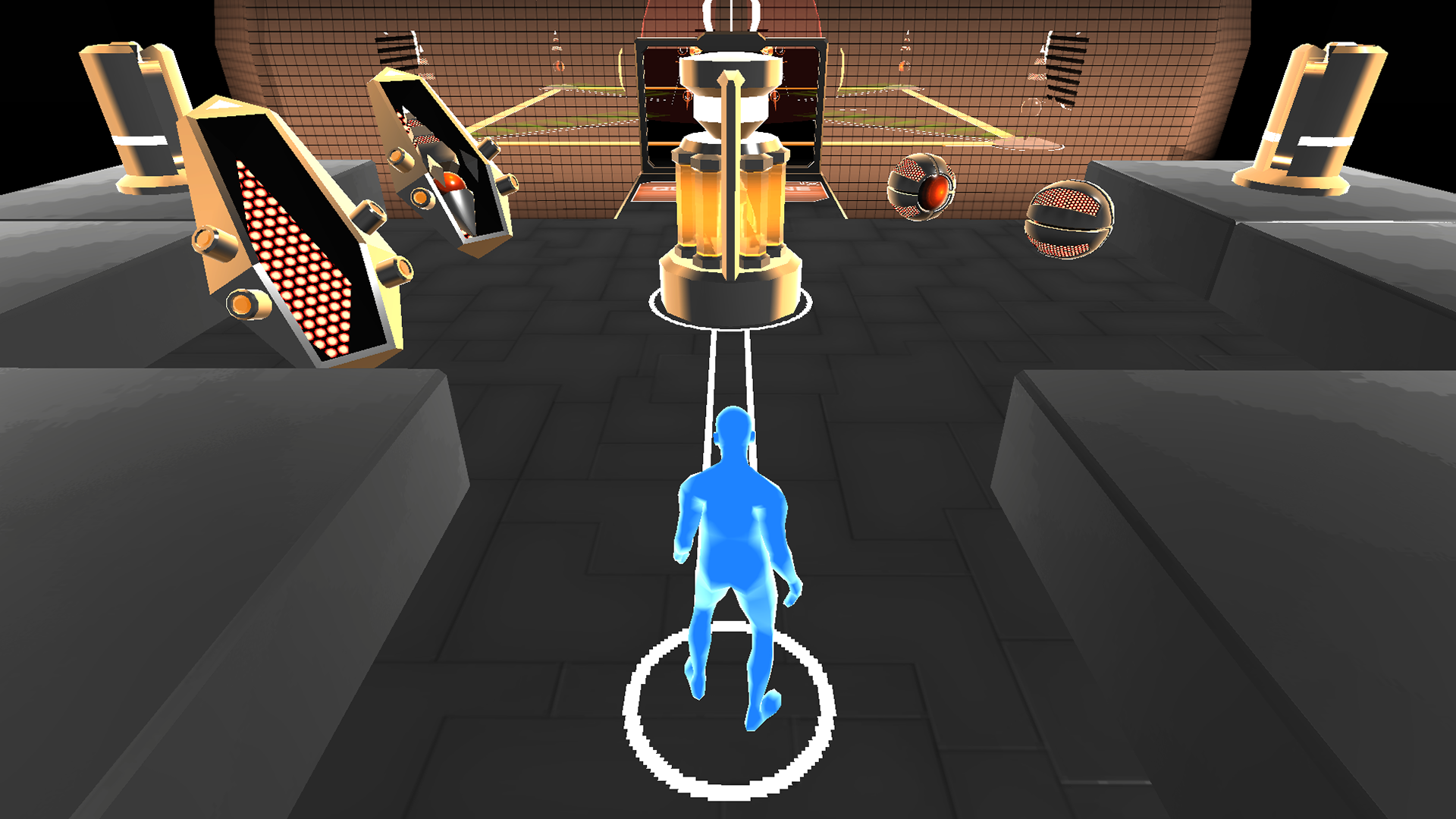 The player dashes to evade an enemy